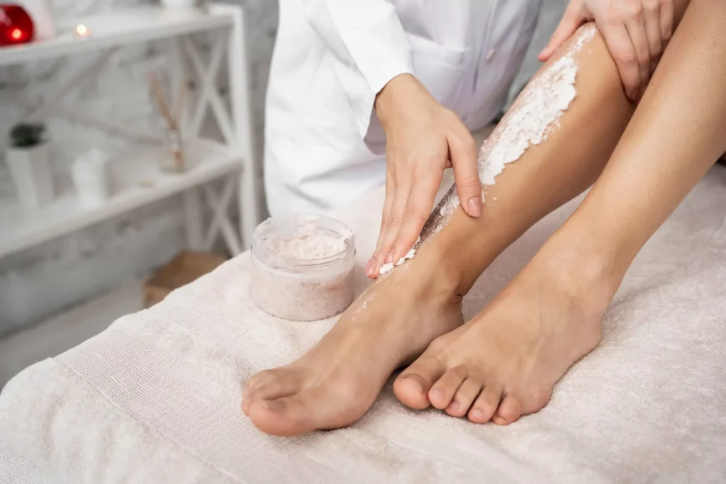 waxing service for smooth and hair-free skin