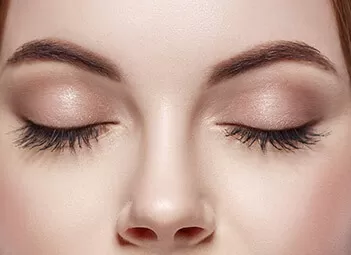 Laminated and tinted brows at Bare Skin Waxing