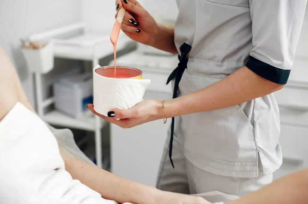 beauty salon waxing